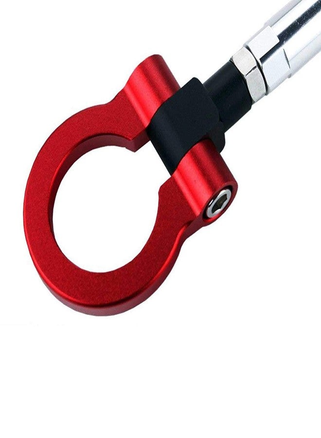 Xotic Tech Red Track Racing CNC Aluminum Front Bumper Tow Hook for Chevrolet Corvette Z06 ZR1 Z51 2014-2019 - Image 2