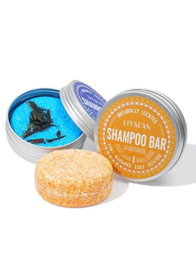 LIYALAN Shampoo Bar For Hair Solid Soap(2 Pack) Rosemary And Jasmine Organic Shampoo Bardeep Cleansing Hair Shampoo For Fine & Oily Hair - Image 2