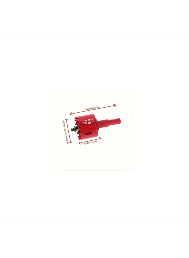 Bi Metal HSS M42 Hole Saw 145mm Wood Steel Cutting Drill Bits For Carpentry - Image 4