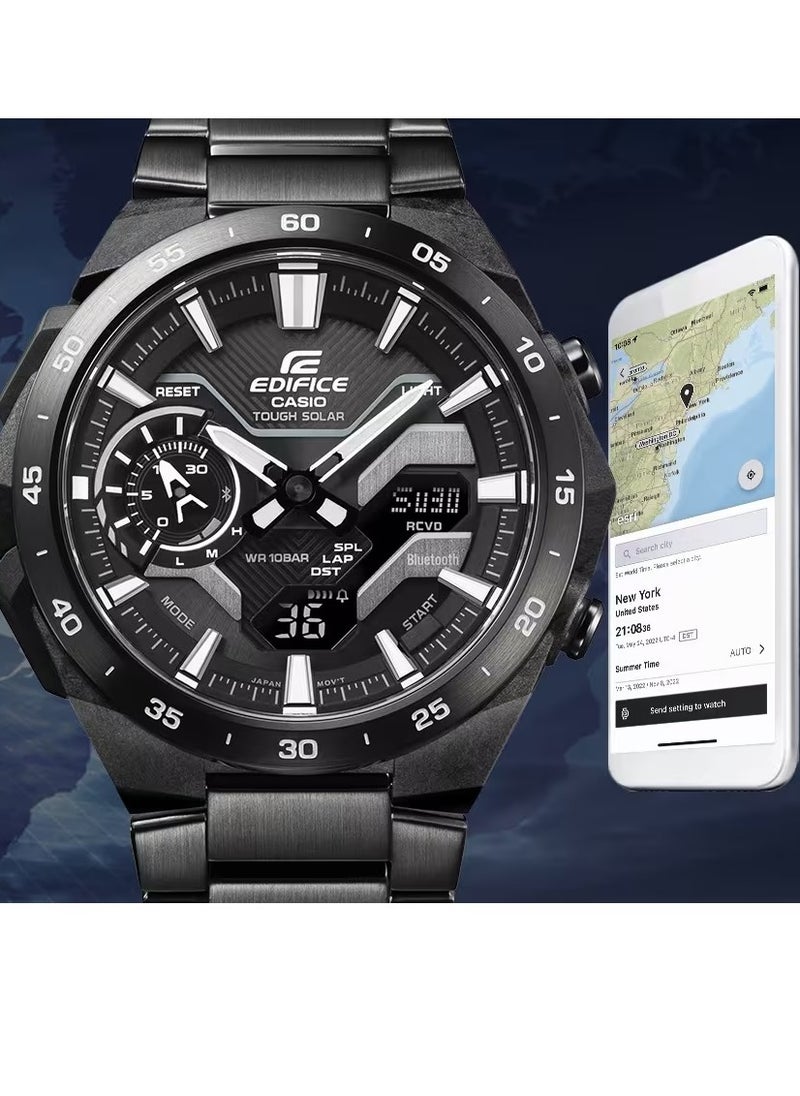 CASIO - EDIFICE Smartphone Link Watch ECB-2200DC-1ADF - Image 1