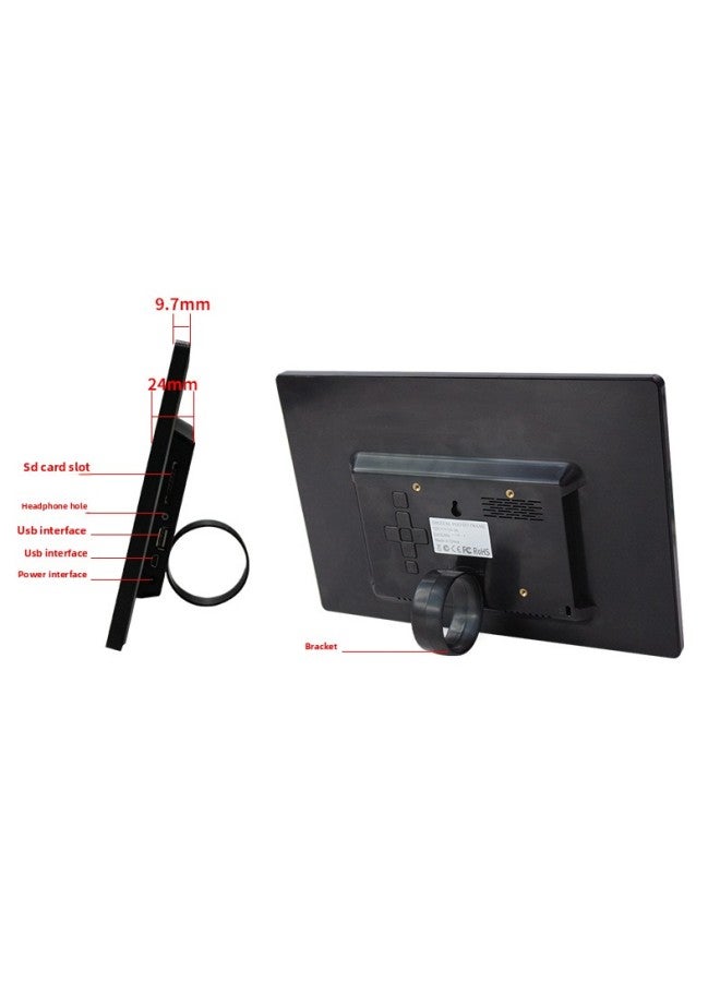 Direct Supply Of 15 Inch 15.4 Inch HD Digital Photo Frame Electronic Photo Album Touch Button Picture Video Advertising Machine-Color:15.4inch Black Touch Buttons - Image 4
