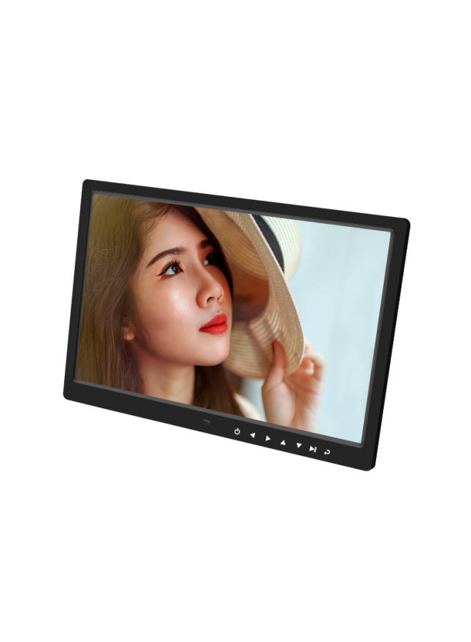 Direct Supply Of 15 Inch 15.4 Inch HD Digital Photo Frame Electronic Photo Album Touch Button Picture Video Advertising Machine-Color:15.4inch Black Touch Buttons - Image 3