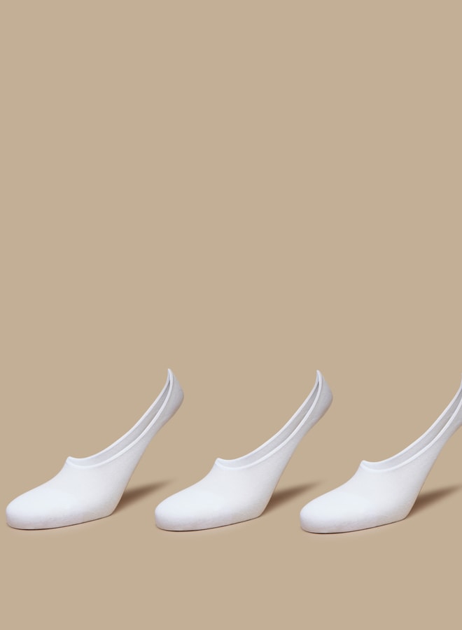 سيليست جوارب نسائية غير ظاهرة بلون سادة - عبوة من  قطع - Image 1