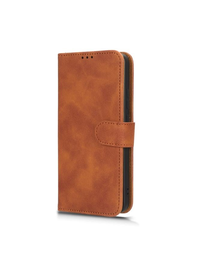 S-TOP Case For Realme 11 Skin Feel Magnetic Flip Leather Phone Case - Image 2