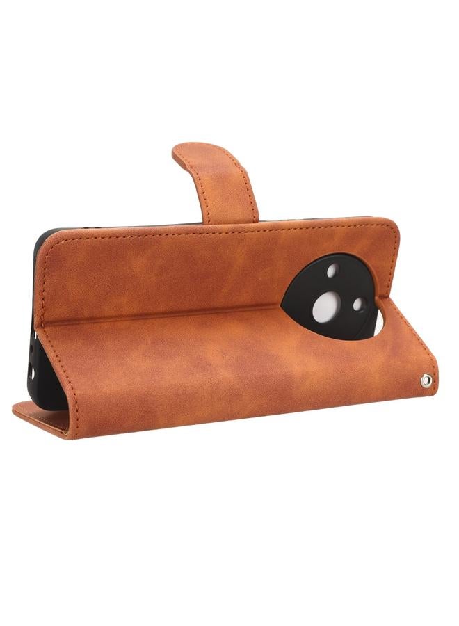 S-TOP Case For Realme 11 Skin Feel Magnetic Flip Leather Phone Case - Image 5