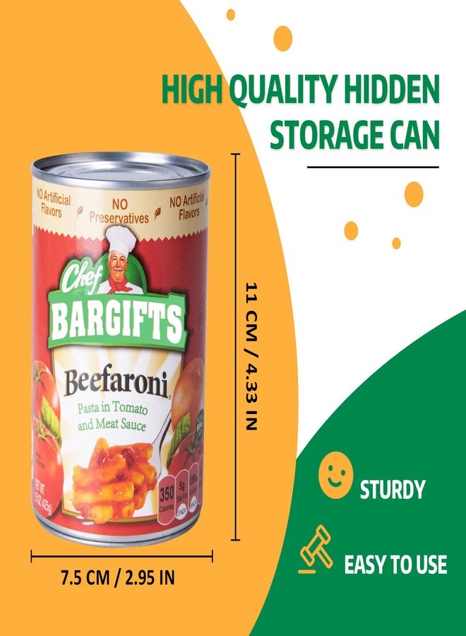 BarGifts Hidden Safe Can Diversion Safe Fake Can with Hidden Compartment, Hidden Storage Keeps for Valuables, Cash, Keys, and Jewelry- Pasta - Image 2
