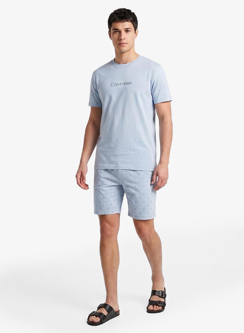 CALVIN KLEIN Shorts Pyjama Set - Icon Cotton Stretch - Image 5