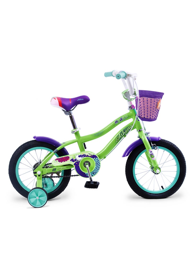 MOGOO Athena 12 Inch Bicycle - Dark Green  - Image 1