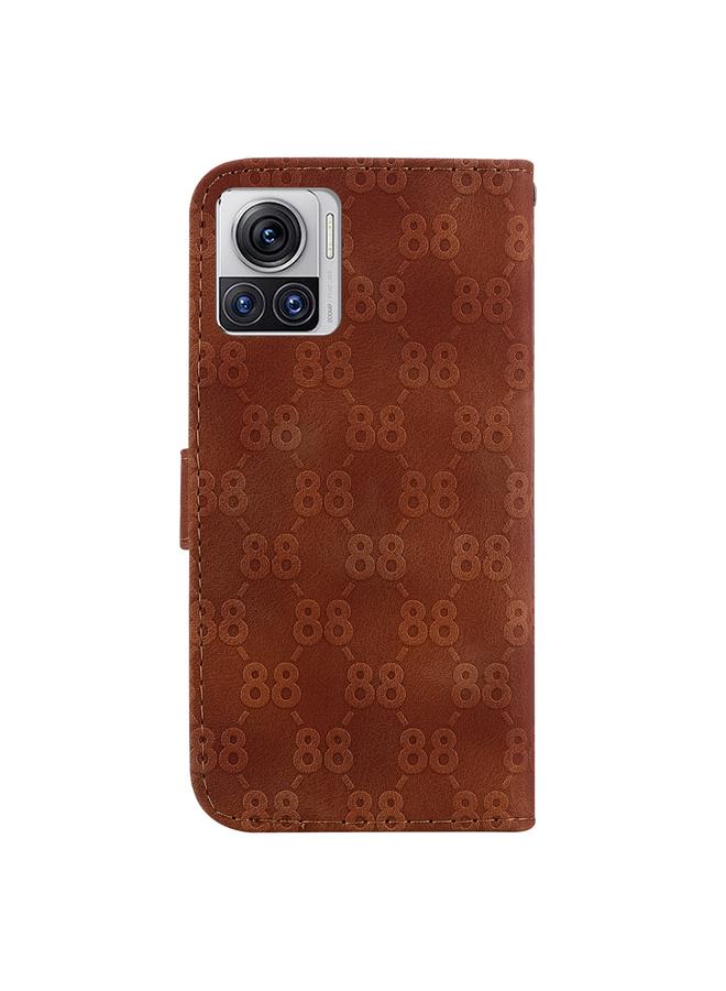 S-TOP Case For Motorola Moto X30 Pro/Edge 30 Ultra 5G Double 8-shaped Embossed Leather Phone Case - Image 3