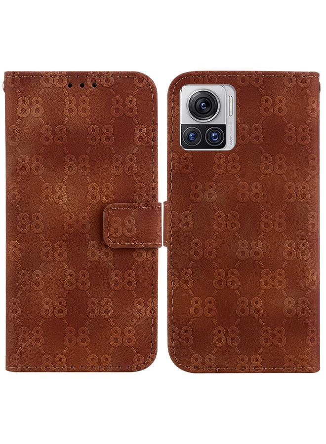 S-TOP Case For Motorola Moto X30 Pro/Edge 30 Ultra 5G Double 8-shaped Embossed Leather Phone Case - Image 1