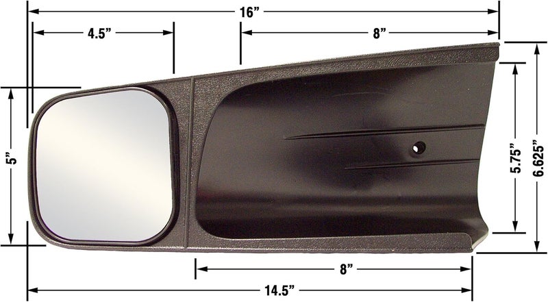 CIPA Custom Towing Mirror for Chevy/Cadillac - Driver Side - Image 4