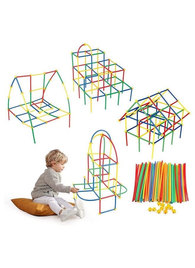 Creative Puzzle Block 90 Pieces Diy Colorful Pipe Straw Stick Building Block Educational Assembly Toy For Kids (3+ Years) - pzsku/Z92BD1C4672959D76B1CFZ/45/_/1692784149/b9bde0c9-e492-4117-87b1-96b90290be95