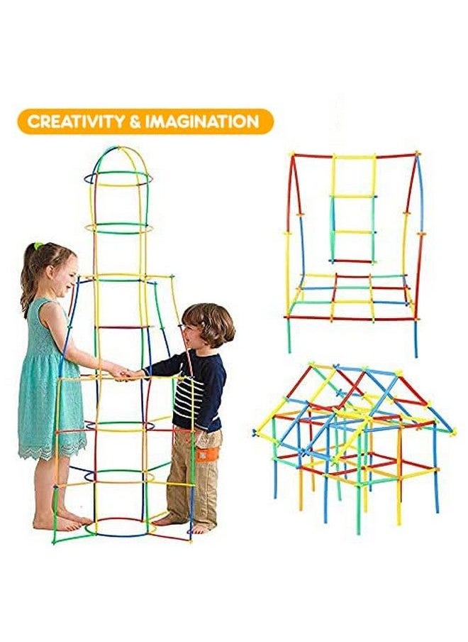 Creative Puzzle Block 90 Pieces Diy Colorful Pipe Straw Stick Building Block Educational Assembly Toy For Kids (3+ Years) - pzsku/Z92BD1C4672959D76B1CFZ/45/_/1692784161/b579af85-ca5c-4b0e-89fd-b3743ba4453a