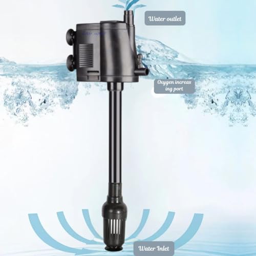 VAYINATO SOBO WP-3990 | 36W | 2800L/H | 2.0m Lift Aquarium Energy Saving Submersible Pump Power Head for Fish Tank, Hydroponics, Koi Pond, Fountain | Silent & Durable Water Circulation Pump - Image 4