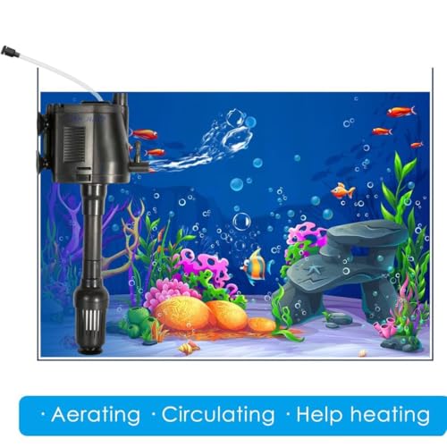 VAYINATO SOBO WP-3990 | 36W | 2800L/H | 2.0m Lift Aquarium Energy Saving Submersible Pump Power Head for Fish Tank, Hydroponics, Koi Pond, Fountain | Silent & Durable Water Circulation Pump - Image 5