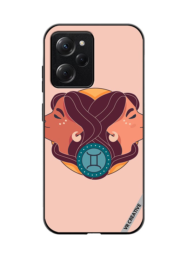 VR CREATIVE Protective Case Cover For Xioami Pcoo X5 Pro Gemini Zodiac Signs Design Multicolour - Image 1