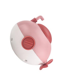 NIBEMINENT Baby Clockwork Submarine Tub Toy Interactive Hand Eye Coordination Rotating Knob Wind Up Bathtub Red  - Image 2
