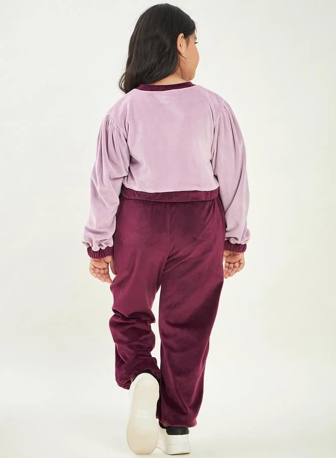 Stylo Bug Graphic Print Sweatshirt With Track Pants by Styli