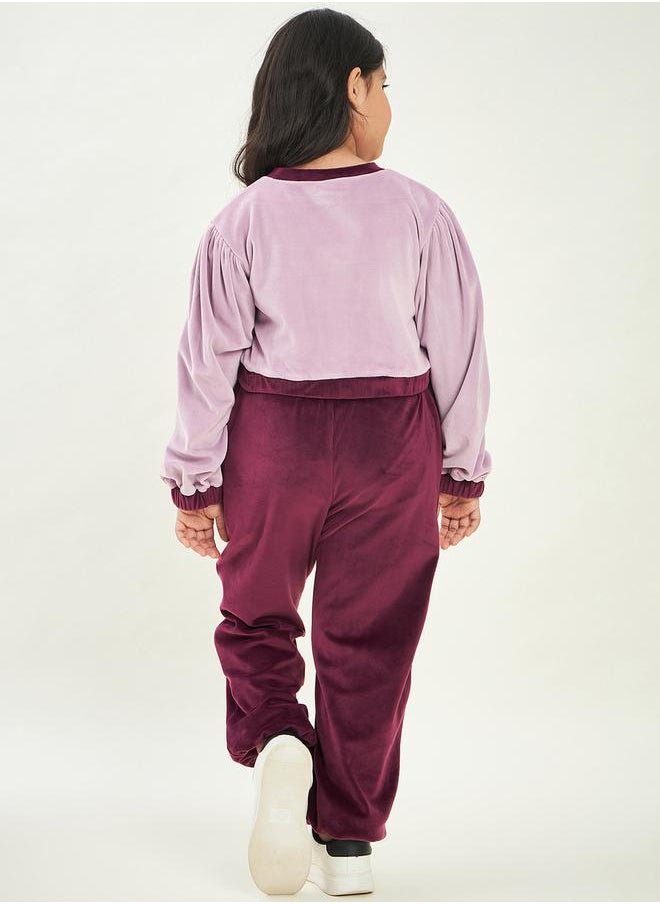 Stylo Bug - Graphic Print Sweatshirt With Track Pants by Styli - Image 1