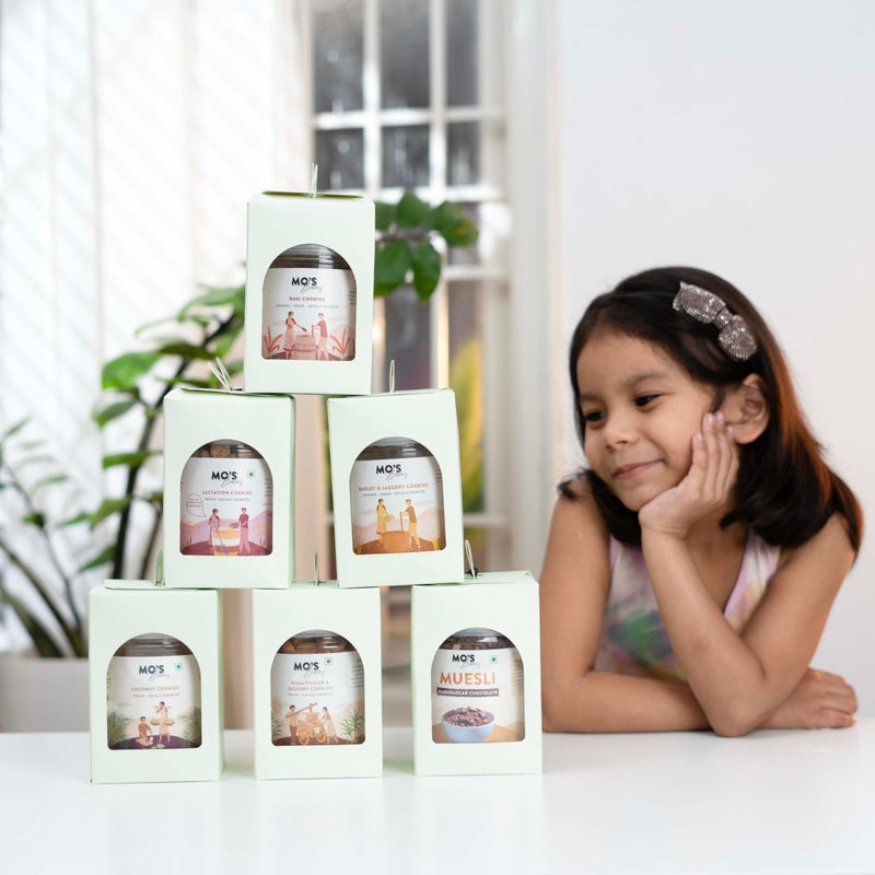 MOS صندوق هدايا بسكويت مو الصحي | بسكويت راجي | صندوق وجبات خفيفة متميز | هدايا للشركات والمناسبات | مكافآت صحية - Image 3