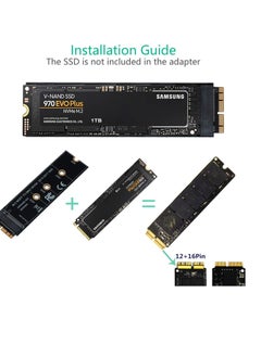 Generic Mostpoint M.2 SSD External Memory Adapter Card for MacBook Air (2013-2017) Upgrade, Black,  - Image 4