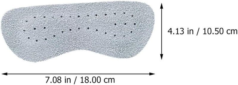 Leather Heelpiece Stickers 4 Pairs Anti-wear Heel Cushion Pads Adhesive Protective Shoe Pads for High Heels Preventing Blisters - Image 2