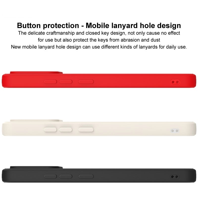 HuHa Case Cover For Realme GT 6 5G Global imak UC-4 Series Straight Edge TPU Phone Case(Red) - Image 5