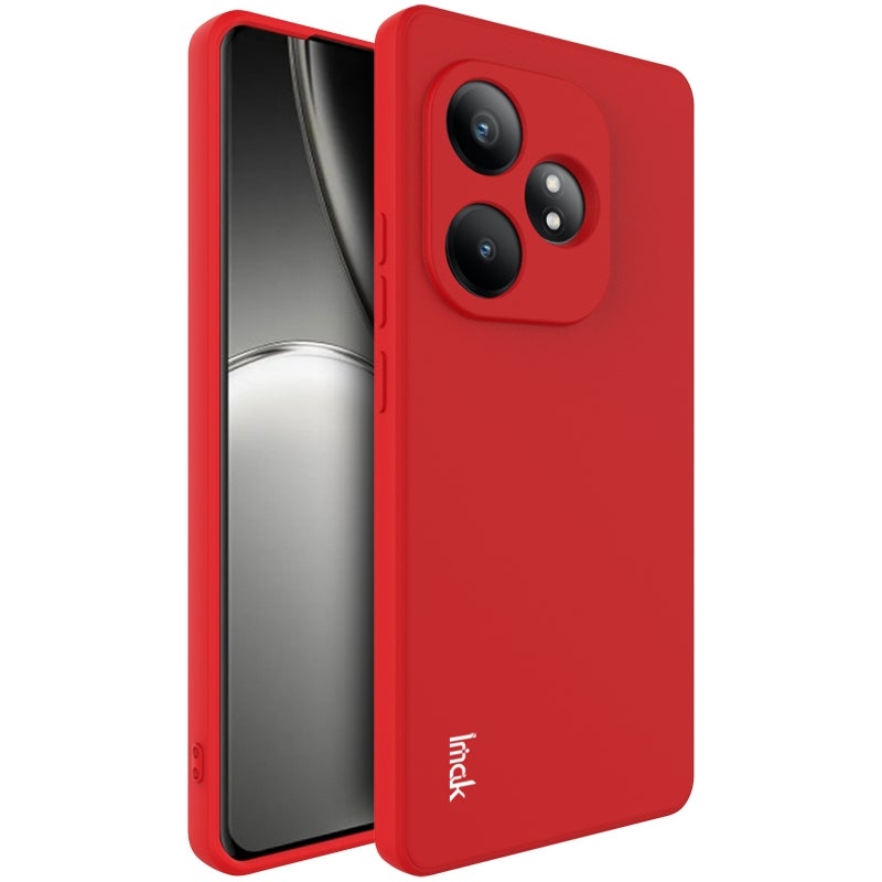 HuHa Case Cover For Realme GT 6 5G Global imak UC-4 Series Straight Edge TPU Phone Case(Red) - Image 1