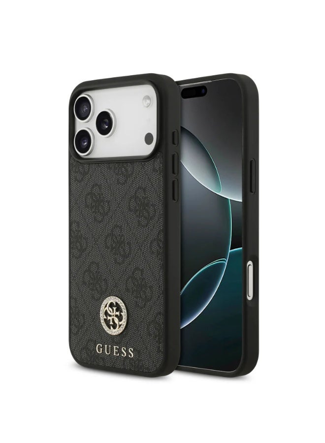 GUESS Guess, MagSafe 4G PU Leather Case With Classic & Strass Logo, IPhone 17 Pro Max - Image 4