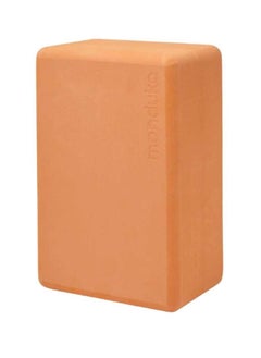 Manduka Recycled Foam Block Papaya  - Image 2