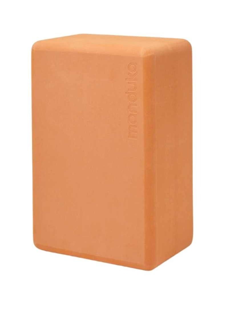 Manduka - Recycled Foam Block Papaya - Image 1
