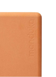 Manduka Recycled Foam Block Papaya  - Image 3