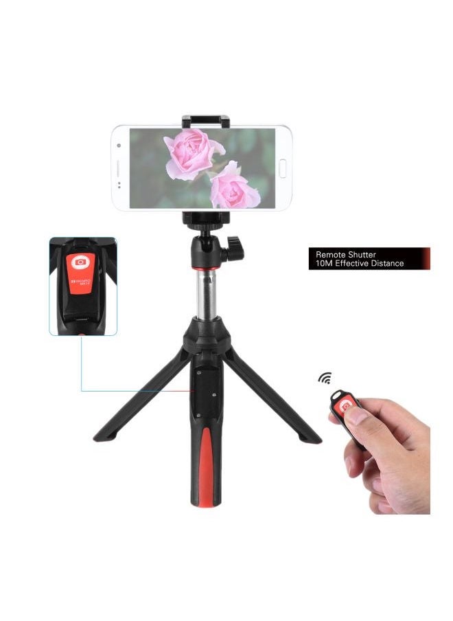 NIBEMINENT - Universal Handheld Extendable Tripod Selfie Stick With Remote Control Black - Image 1