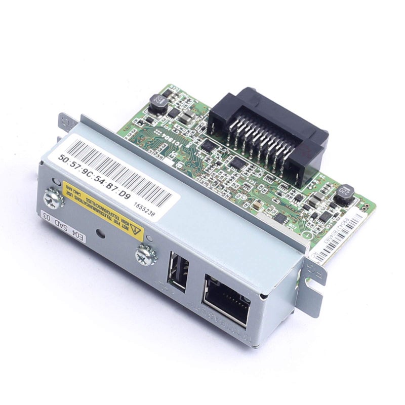 DEVMO Compatible with UB-E04 Ethernet Interface C32C824541 with USB TM-U220PB T81 U288 T88IV - Image 5