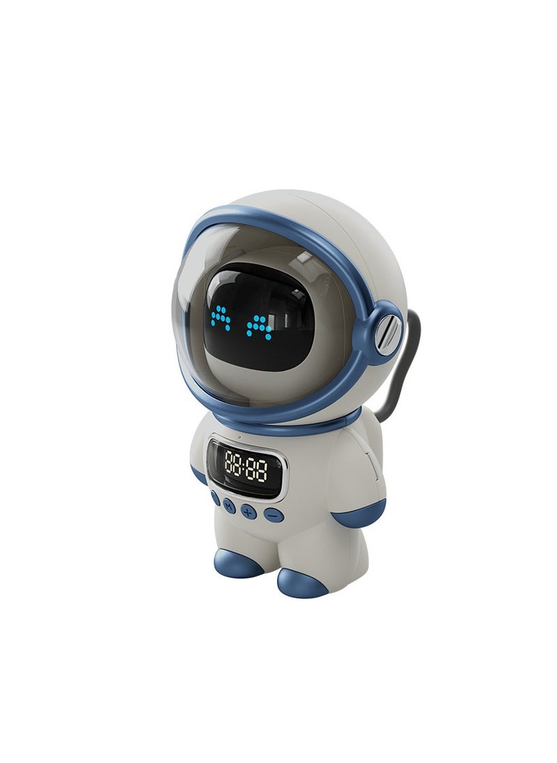 Generic - Astronaut Bluetooth Speaker, Astronaut Smart AI Interactive Bluetooth 5.1 Speaker Alarm Clock, HIFI Speaker Subwoofer Colorful Lights, Phone Card USB Flash Drive, FM Radio TF Expansion Play. - Image 1