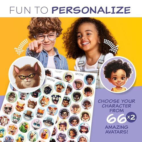 HIPPOTALE Chore Chart for Kids – Daily Routine Chart for Kids with Checklist & Stickers, Magnetic Kids Chore Chart – 360 Pcs Set of Chore Board Visual Schedule for Kids with Autism & Best ADHD Tools for Kids - Image 5