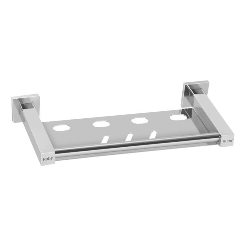 Ruhe Stellar Stainless Steel Tumbler Holder | Wall Mounted | Toothbrash, Toothpaste Holder for Bathroom | Bathroom Accessories | Tumbler Stand | Bathroom Organizer | Chrome Finish - Image 1