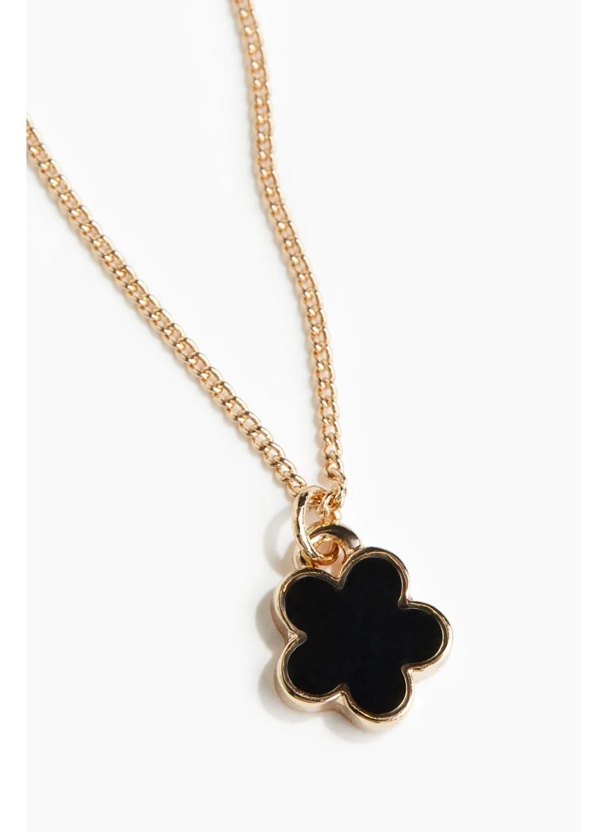 H&M Flower-Pendant Necklace