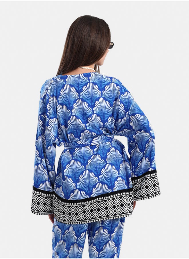 Carina Shell Printed Kimono  - Image 4