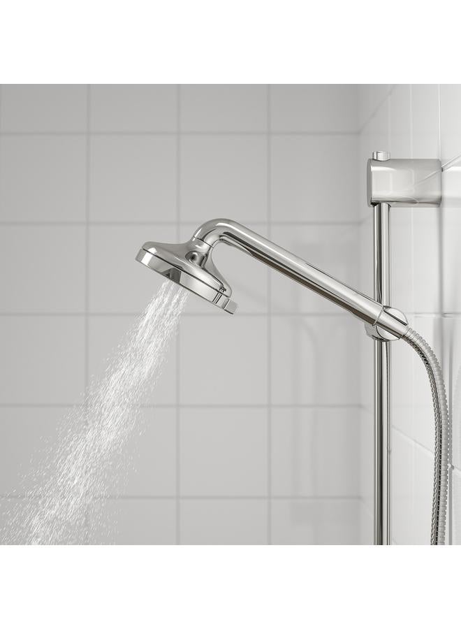 زبون دش يدوي بخمسة رشاشات، مطلي بالكروم - Image 4