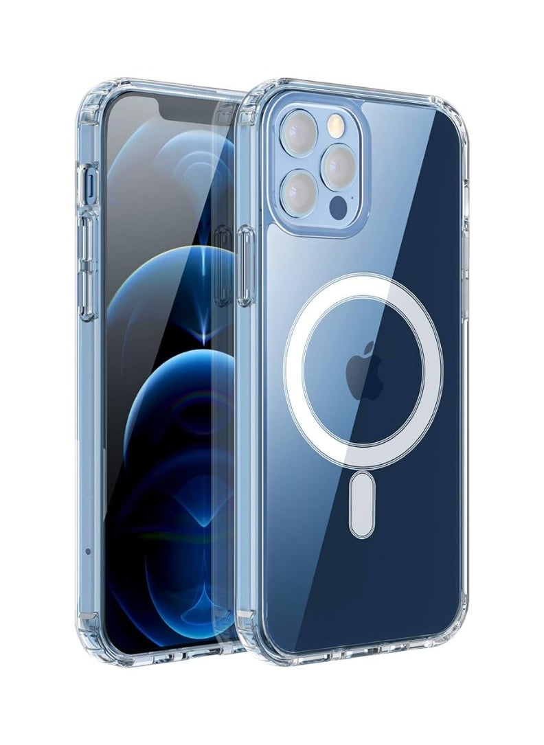 AKSESORY - iPhone 12 Pro Max MagSafe Clear Case Cover Strong & Durable (6.7") – Transparent & Sleek Design - Image 1