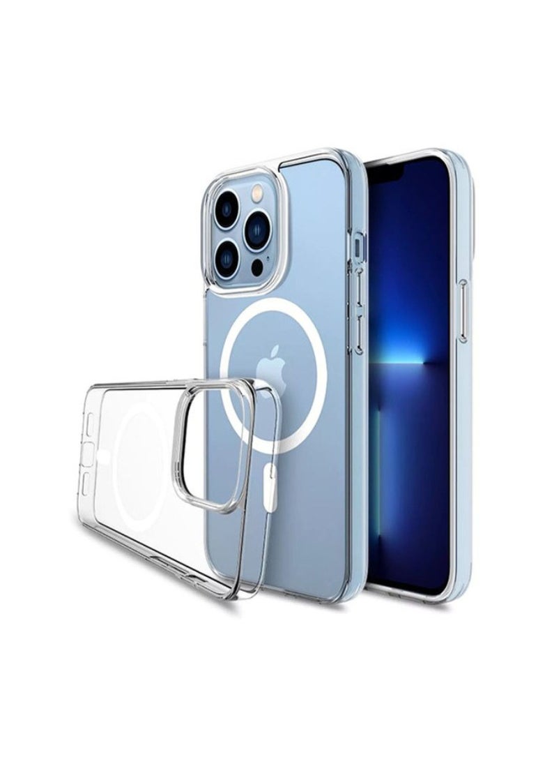 AKSESORY - iPhone 12 Pro Max MagSafe Clear Case Cover Strong & Durable (6.7") – Transparent & Sleek Design - Image 1