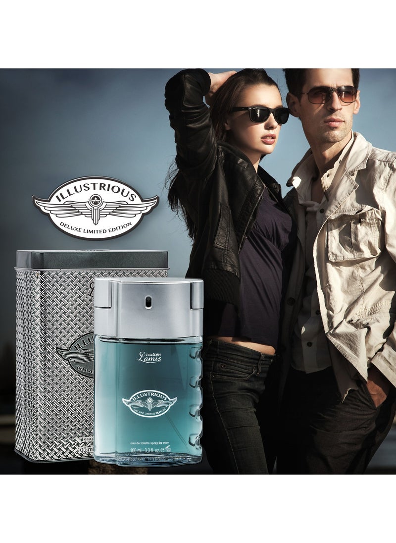 Creation Lamis - Catsuit Eau de Toilette For Men 100ml and Creation Lamis Deluxe Illustrious Eau de Toilette For Men 100ml (Combo Pack) - Image 1