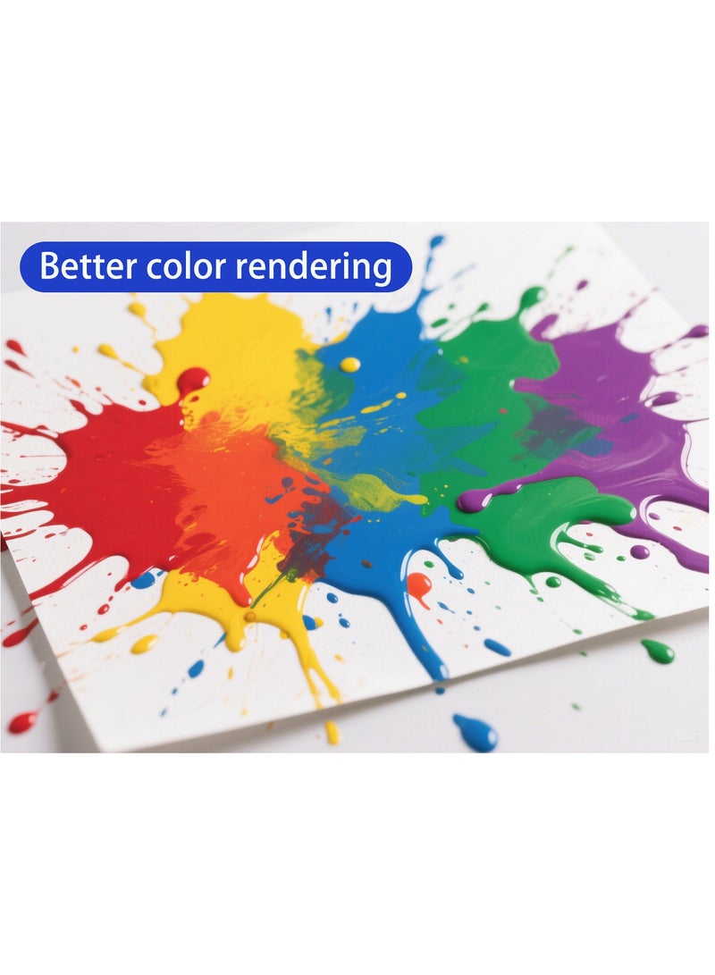 GI-46 Ink set 4-Color Multipack for GI-46 GI 46 Compatible for GX6040/GX7040 Printer Prints Up to 8,000 Pages (PigmentBlack Cyan Magenta Yellow)  - Image 5