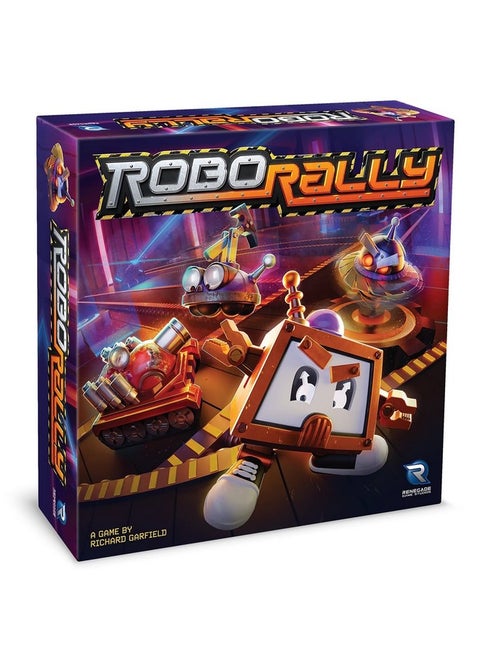 | Robo Rally | Strategy Board Game For 2-6 Players, Ages 12+ With 6 Pre-Painted Robot Miniatures