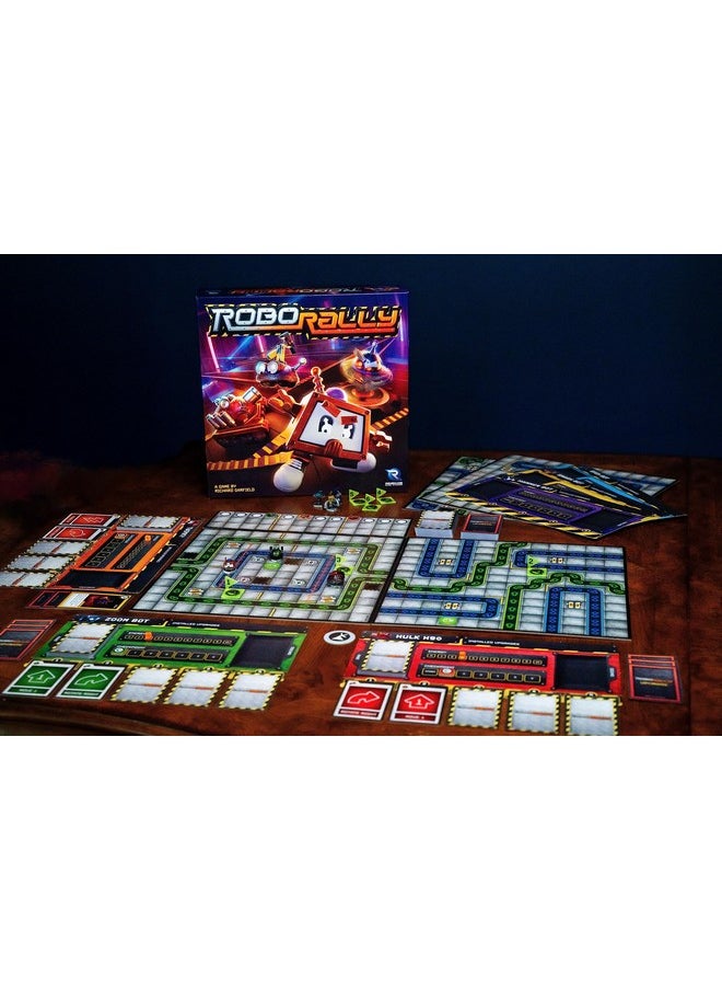 Renegade Game Studios - | Robo Rally | Strategy Board Game For 2-6 Players, Ages 12+ With 6 Pre-Painted Robot Miniatures - Image 1