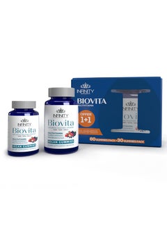 Biovita - 60+30 Gummies - Buy 1 Get 1 free - pzsku/Z92BE7EC38AA75C8A6053Z/45/_/1718102170/2b5329b0-ee49-415f-ae6c-93daad834615