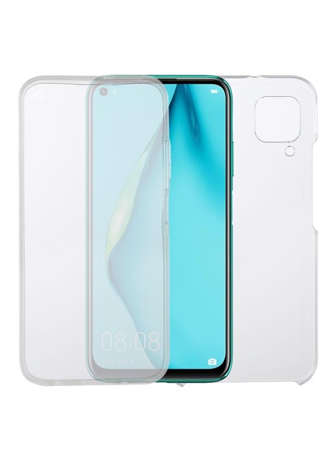 Zaboon Case For Huawei P40 Lite PC+TPU Ultra-Thin Double-Sided All-Inclusive Transparent Case - Image 1