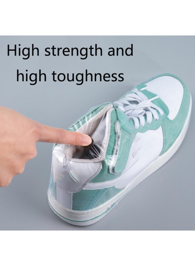 50 قطعة، أكياس انكماش حراري، أكياس تغليف هدايا، أكياس سلة، أكياس انكماش شفافة، صناديق هدايا، لوازم هدايا، غشاء مانع للتسرب شفاف، غشاء انكماش حراري - Image 2