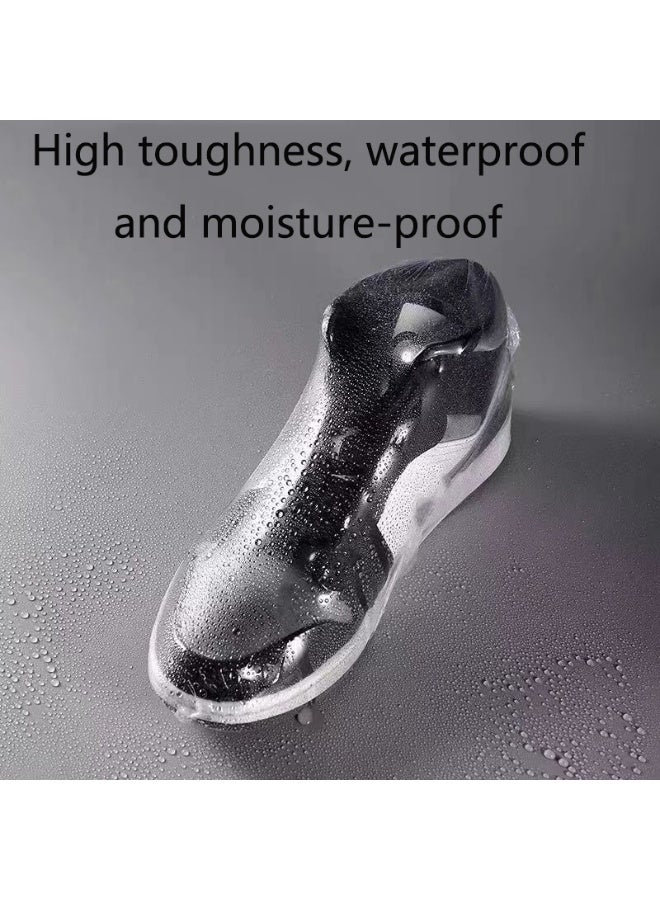 50 قطعة، أكياس انكماش حراري، أكياس تغليف هدايا، أكياس سلة، أكياس انكماش شفافة، صناديق هدايا، لوازم هدايا، غشاء مانع للتسرب شفاف، غشاء انكماش حراري - Image 3